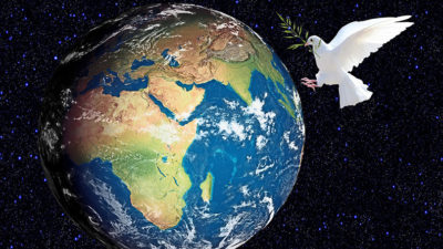Peace with dove